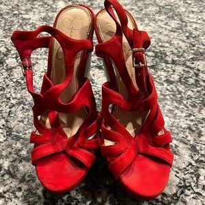 Gently used Jessica Simpson wedges